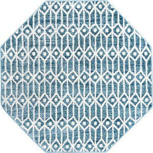 Unique Loom Matrix Trellis Collection Area Rug - Diamonds - 1 of 4