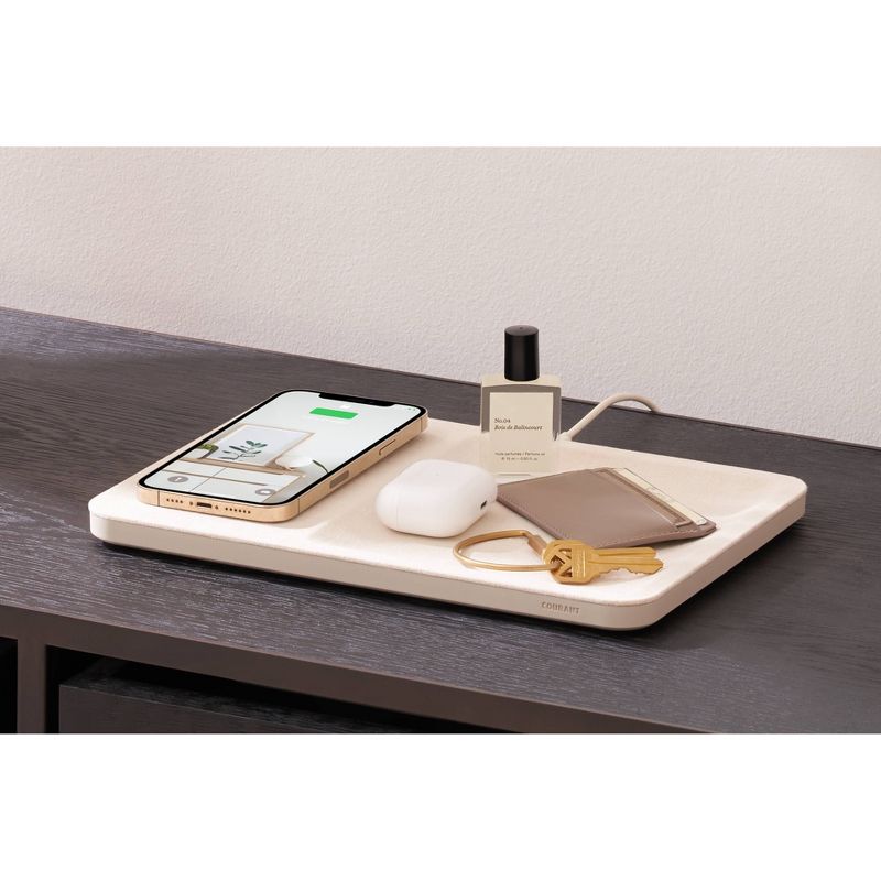 Courant Essentials CATCH:3 Single-Device Wireless Charger with Accessory Tray, 4 of 8