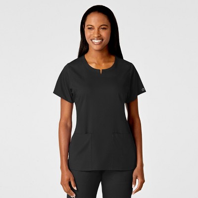 Wink PRO Women's 4 Pocket Notch Neck Scrub Top
