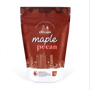 Chicago French Press Maple Pecan Medium Roast Coffee - 8oz - 1 of 3