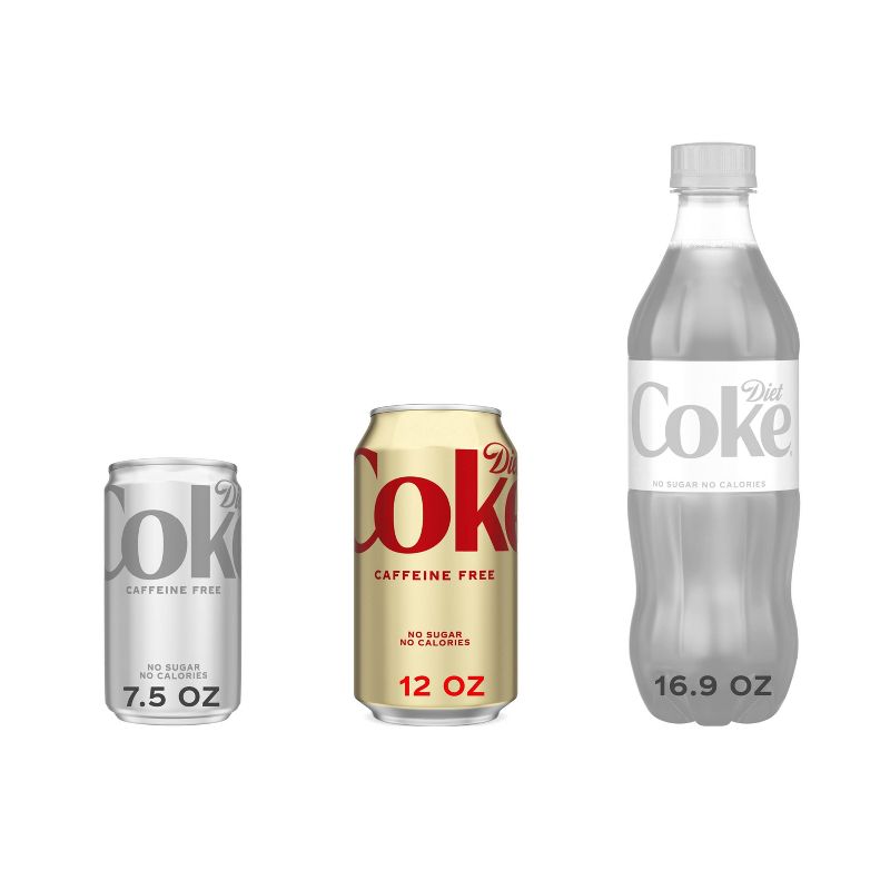 Diet Coke Caffeine Free - 12pk/12 fl oz Cans, 3 of 10