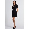 Quiz Women's Scuba Crepe Bow Detail Mini Dress - 3 of 4