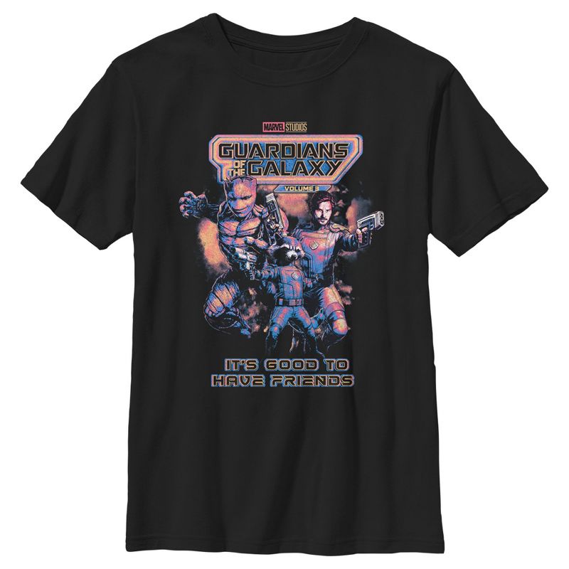 Boy's Guardians of the Galaxy Vol. 3 It's Good to Have Friends T-Shirt, 1 of 6