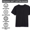 Action Thread Boy's Short Sleeve Crew Neck Premium Soft Cotton Blend T Shirt - image 3 of 3