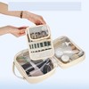 Unique Bargains Large Capacity PU Leather Cosmetic Bag 1 Pc - 4 of 4