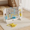 JUJABU 4-to-Score Giant Game Set with Mesh Bag, Jumbo Connect 4, Basketball Hoop, Ring Toss & Golf, Adjustable Height for Indoor/Outdoor - 3 of 4