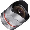 Rokinon 8mm f/2.8 UMC Fisheye II Lens for Fujifilm X Mount (Silver) - 2 of 4