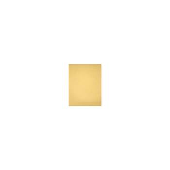 50-Pack Metallic Cardboard Sheets in Gold Foil for Arts & Crafts Supplies, Letter Size