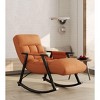 CAVINAS Rocking Chair with Adjustable High Back and Foot Rest Moderen Accent Chair Lounge Chair for Living Room - 2 of 4