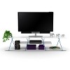 Sapphtopaz TV Stand for TVs Up to 60" with Open Storage Shelves TV Entertainment Center with Metal Cords, TV Console for Living Room - 4 of 4