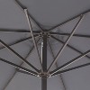 WestinTrends 9 Ft Outdoor Patio Market Table Umbrella with Tilt and Crank - 4 of 4