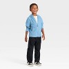 Toddler Boys' Waffle Knit Zip-Up Hoodie - Cat & Jack™ - 3 of 3
