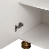 Kumasinova Chic Fluted Buffet Sideboard with Ample Storage,Curved Element Design,Stylish Kitchen Buffet Server Cabinet for Dining Room - 4 of 4