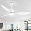 Airsurfer 52 Inch Ceiling Fans with LED Light and Remote Control - 3 of 4