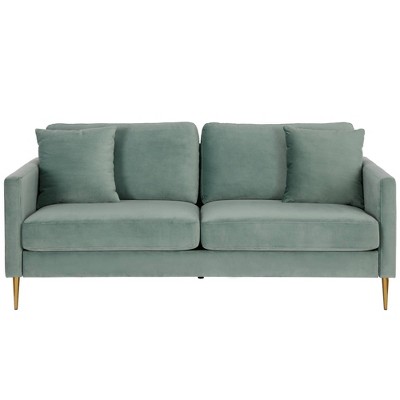 Highland Sofa with Pillows Green - CosmoLiving by Cosmopolitan