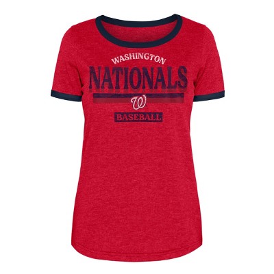 Mlb Seattle Mariners Women's Heather Bi-blend Ringer T-shirt : Target
