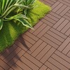 Dolonm 44-Pack 12"x12" Interlocking Deck Tiles for Outdoor & Indoor Use – Waterproof, Durable, Easy Install for Patio, Pool, Balcony - 4 of 4
