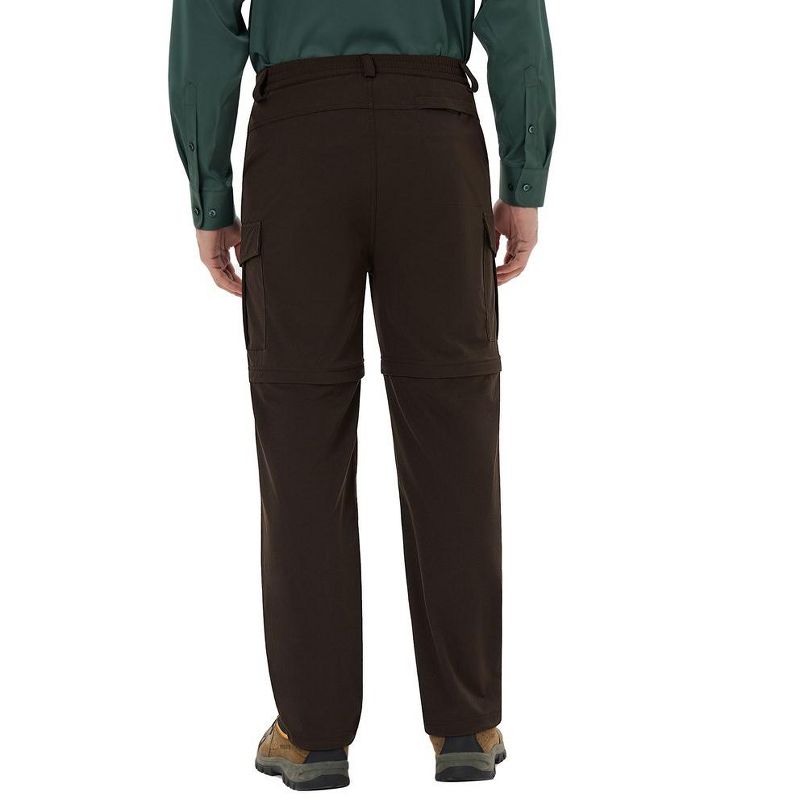 Mens Hiking Pants Convertible Pants with Pockets Fishing Travel Safari Pants, 2 of 8