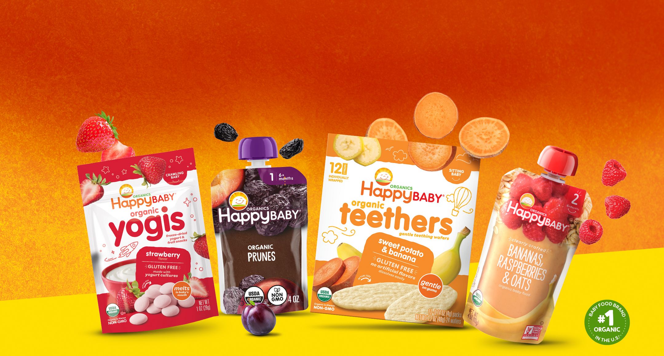 #1 Organic Baby Food Brand in the US