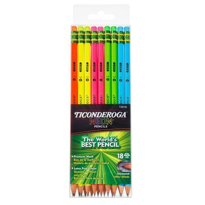 Photo 1 of 18ct Pencil Neon Ticonderoga