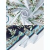 Elerevyo Women's Floral Printed Square Silk Feeling Satin Scarves Head Wrap Bandanas 35.4" X 35.4" - 4 of 4