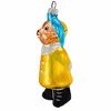 Christopher Radko 5.0 Inch Rainy Day Smile Rain Slicker Boots Bar Tree Ornaments - 4 of 4