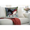 Liora Manne Frontporch Holiday Indoor/Outdoor Pillow.. - 4 of 4