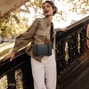 Byootique Portable Hard Shell Aluminum Handbag with Adjustable Strap Crossbody Cosmetic Case Clutch for Women - 3 of 4