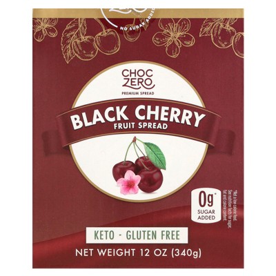 ChocZero Fruit Spread, Black Cherry, 12 oz (340 g)