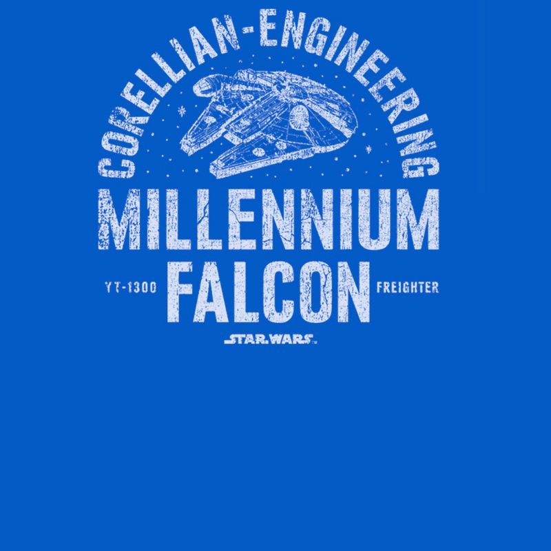 Men's Star Wars Millennium Falcon Corellian Engineering T-Shirt, 2 of 6