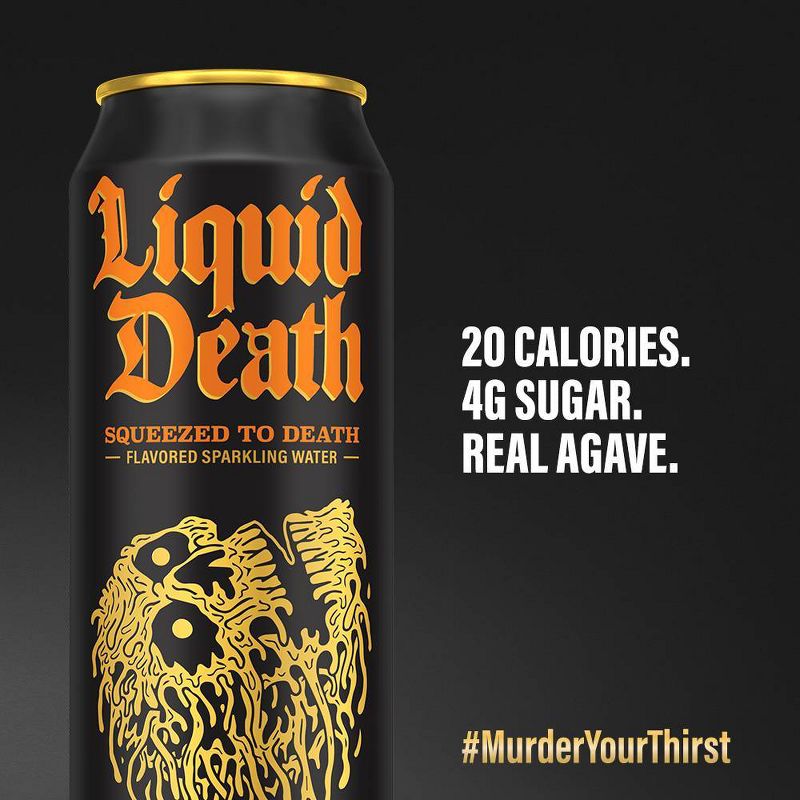 Liquid Death Squeezed to Death - 19.2 fl oz Can, 4 of 5