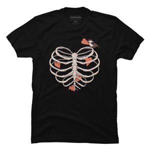 Men's Design By Humans The Heart Collector By huebucket T-Shirt - 1 of 4