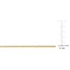 EVERLY JEWELRY | Silver 1.5mm Rolo Chain Necklace with Chain, 18 inc - 2 of 4