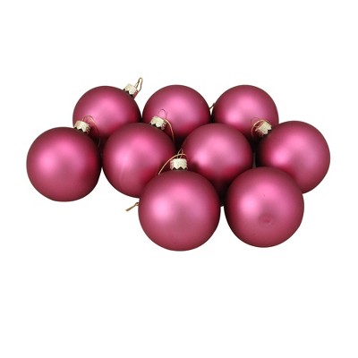 pink glass ball christmas ornaments