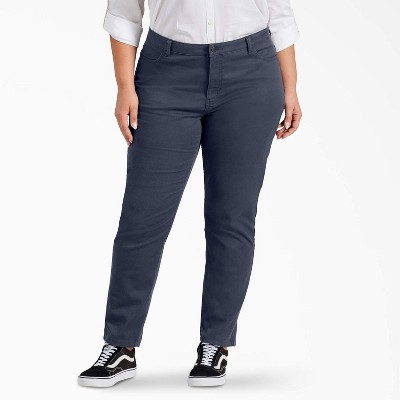 Dickies Women's Plus Perfect Shape Skinny Fit Pants