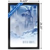 Trends International Star Wars: Hoth - Visit Hoth by Russell Walks 23 Framed Wall Poster Prints - 3 of 4