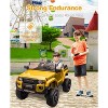 Kids Ride on Car, 2 Seater 24v Licensed Toyota Electric Car with Parent Remote Control, 7Ah Battery Powered - 3 of 4