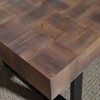 Sapphtopaz Modern Floating Top Coffee Table, Coffee Table for Living Room, Industrial Wood Coffee Table, Contemporary Center Table - 4 of 4