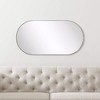 TEHOME Oba  Oval Metal Framed Wall Mounted Bathroom Vanity Mirror - 3 of 4