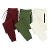 Mens 3 Pack Fleece Joggers Ultra Soft - 4 of 4