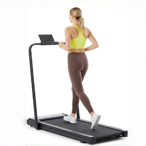 NAYSAYE Walking Treadmill Compact Under Desk Walking Pad Quiet Portable Fitness Machine for Home and Office Exercise, Black, 42.2"*22.05"*38" - 1 of 4