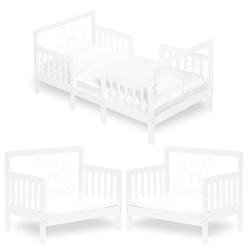 Dream On Me Polar Express Toddler Bed, 1 of 6