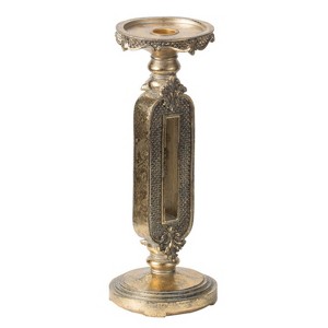 Dexmalle Antique Gold Cutout Candle Holder - 1 of 4