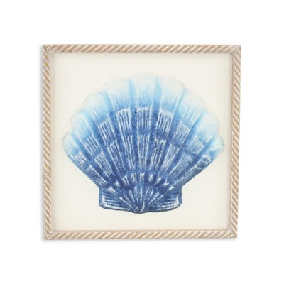 Cheung's Coralia Sea Shell Metal Relief Wall Art