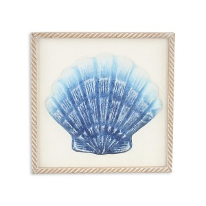 Cheung's Coralia Sea Shell Metal Relief Wall Art - 1 of 4