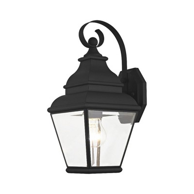 Livex Lighting Exeter 1 - Light Wall Light in  Black