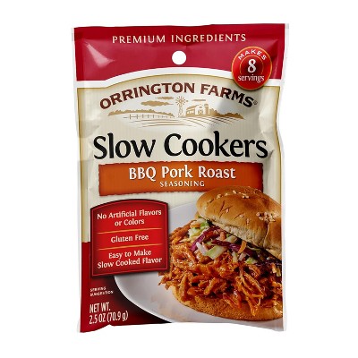 Orrington Farms Slow Cookers Barbecue Pork Roast - 12 pack, 2.5 oz