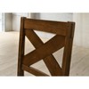 Roundhill Furniture Karven Solid Wood Dining Chairs, Set of 2 - 4 of 4