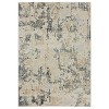 Luxe Weavers Abstract High Low Distressed Effect Carpet - 2 of 4