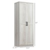 NicBex 63 Inch 5-Tier Kitchen Pantry Storage Cabinet with 2 Doors and Adjustable Shelves for Dining Room,Bathroom,Kitchen - 3 of 4
